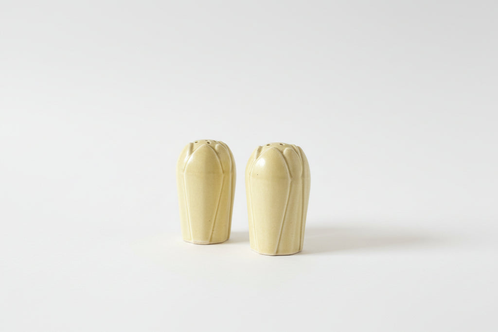 Vintage Japanese Tulip Salt & Pepper Shakers