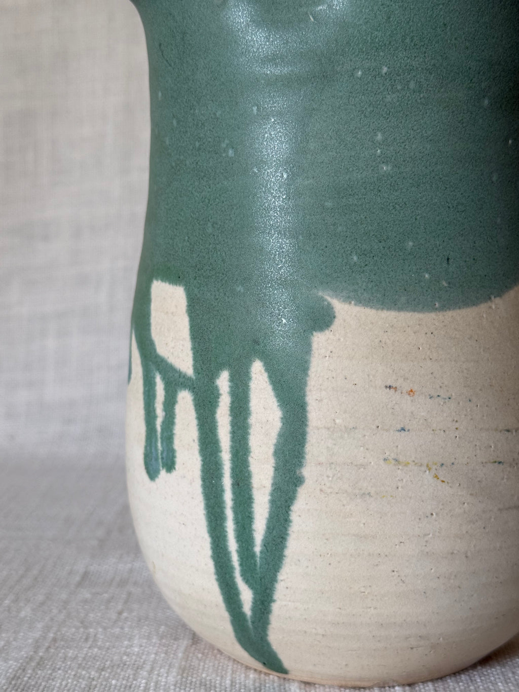 Seafoam Studio Pottery Pitcher Signed