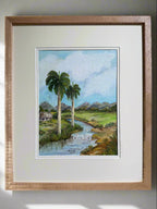 Original 1974 Oil Painting- likely Cuba signed by artist Emm C