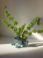 Vintage Brass Flower Frog