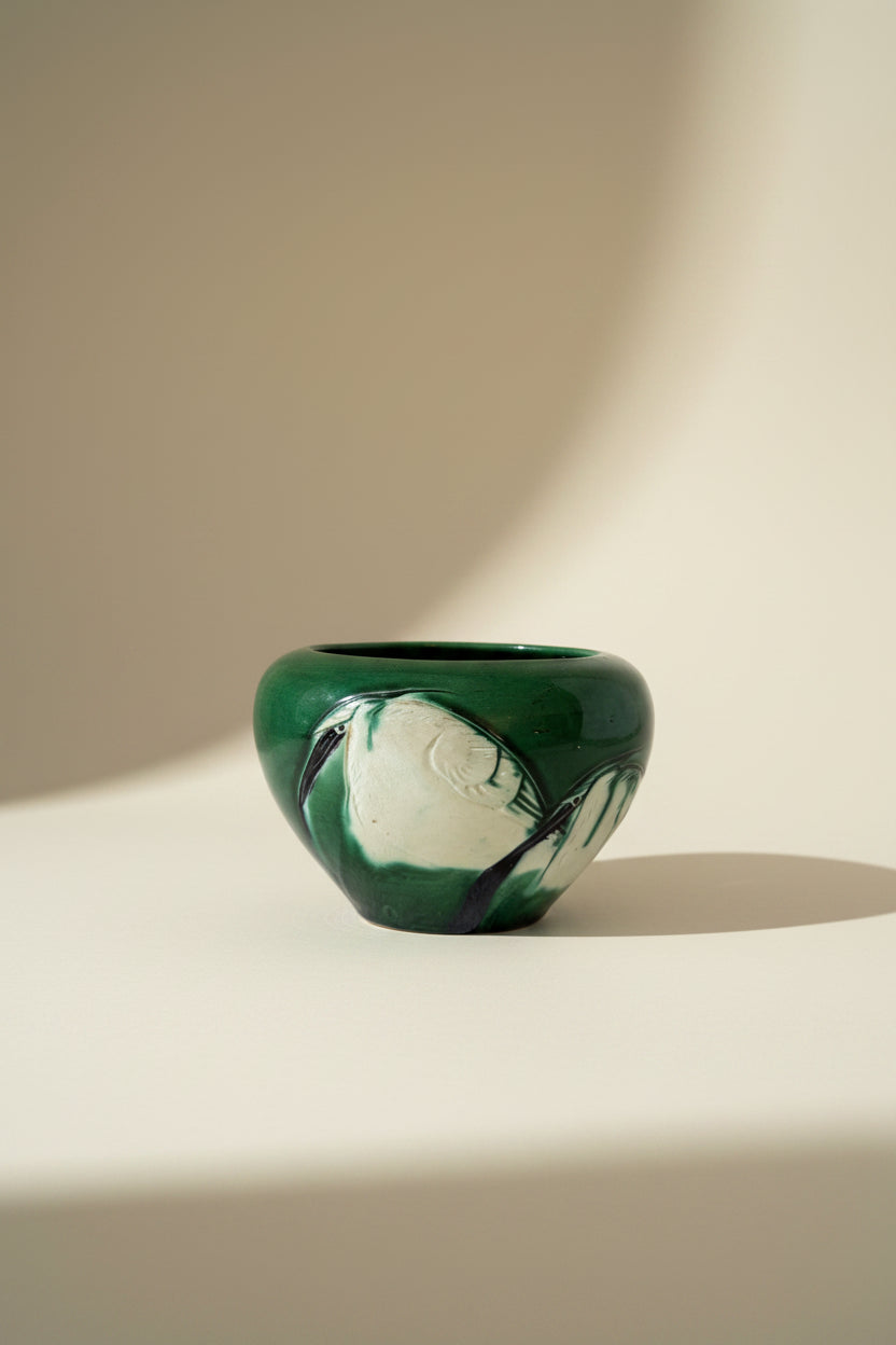 Vintage Japanese "Minpei Awaji" Ceramic Bowl