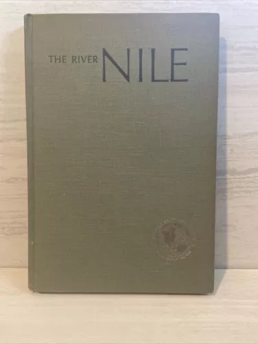 "The River Nile" Vintage Coffee Table Book