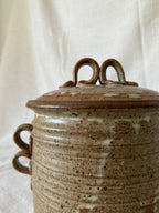Studio Pottery Jar with Lid
