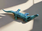 Vintage Cast Iron Alligator Figurine