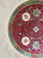 Chinese Qing Dynasty ‘Mun Shou’ Longevity Dish