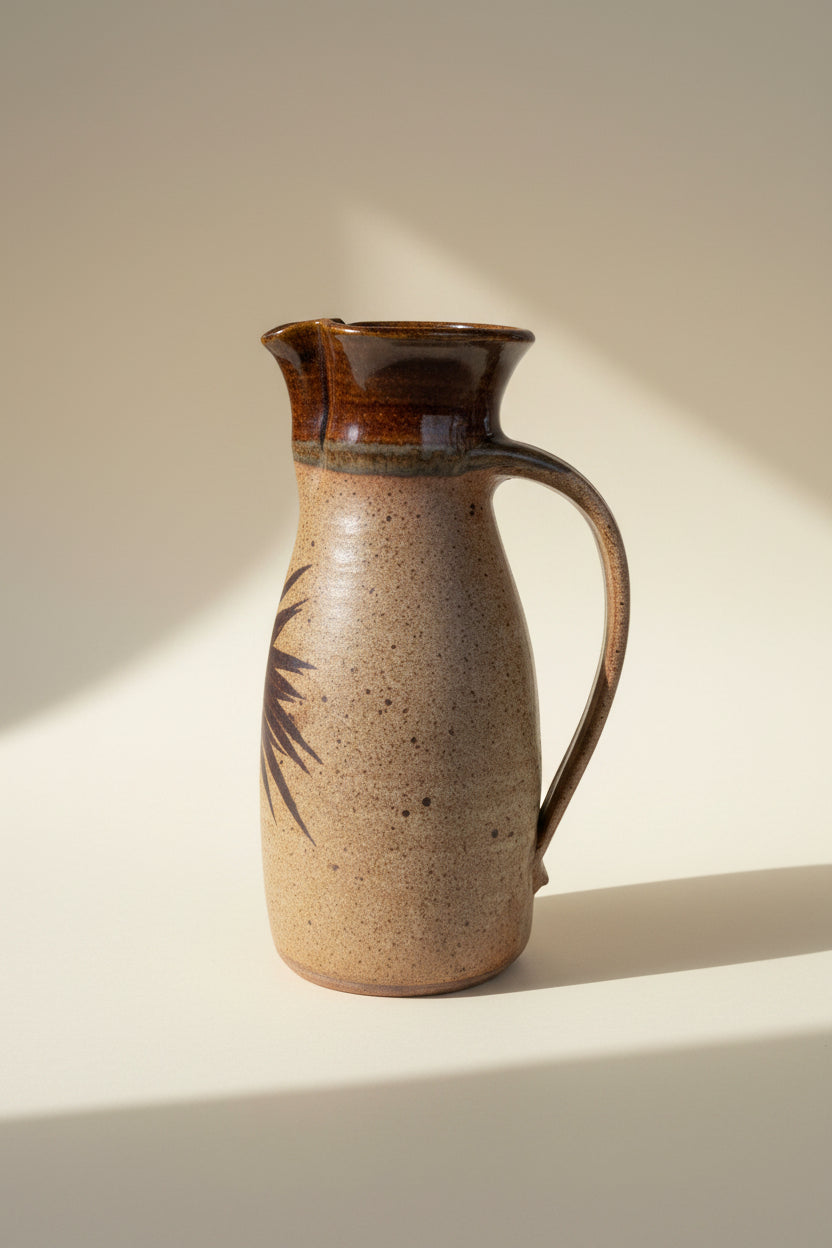 Southwestern Studio Pottery Pitcher with Handle