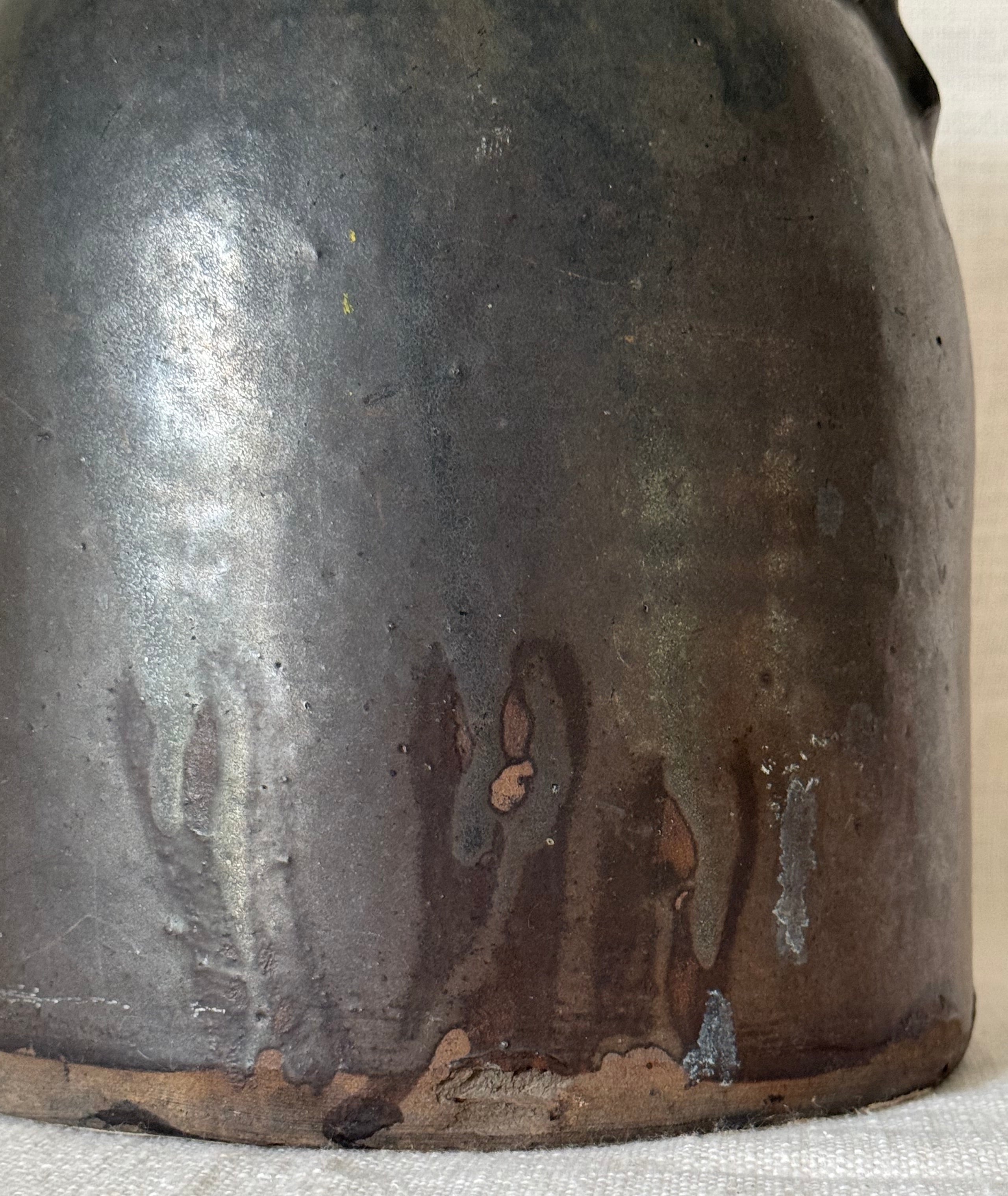 Deep Chocolate Stoneware Jug