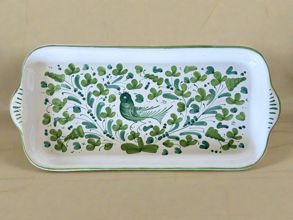 Vintage Italian "Deruta" Hand-painted Serving Dish