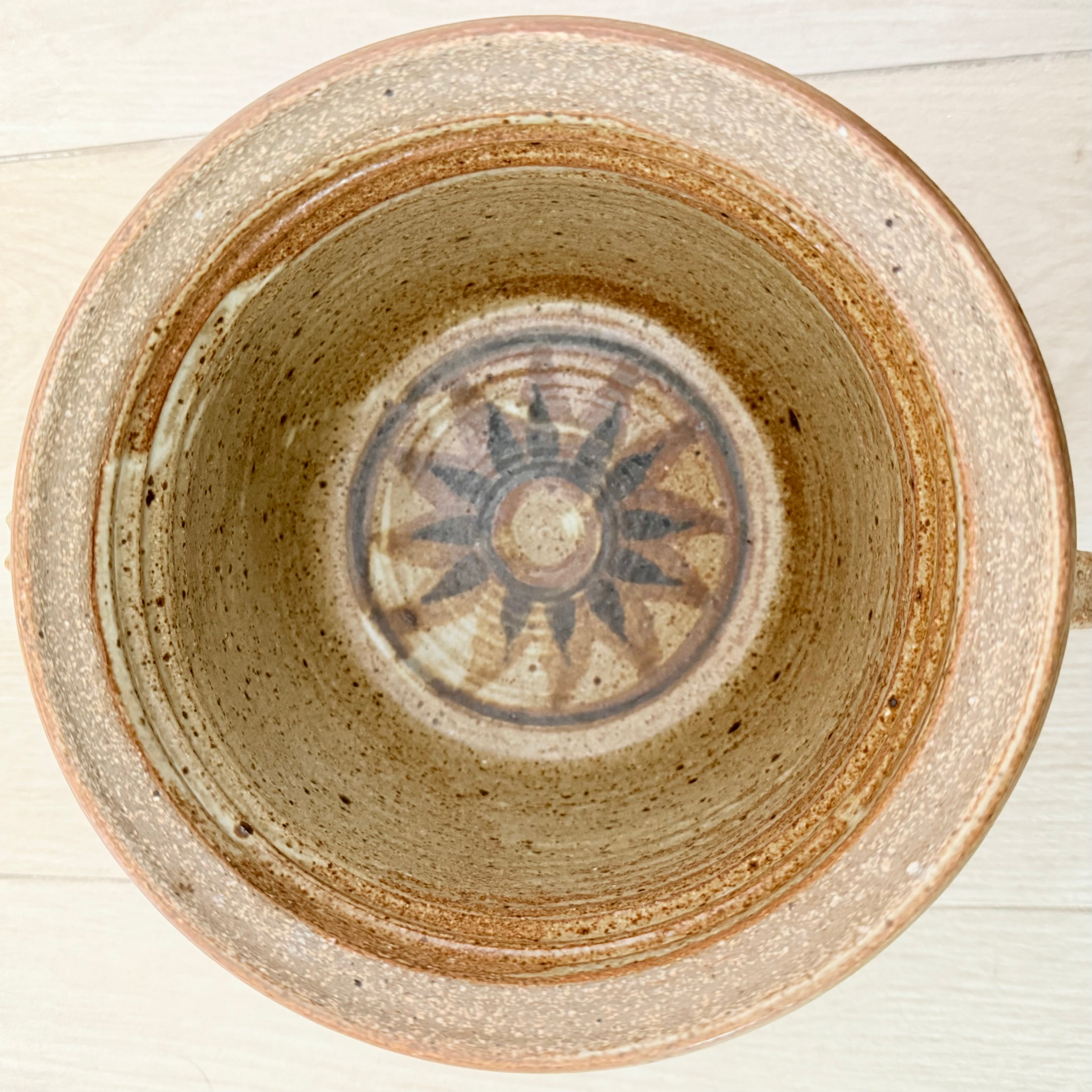 Studio Pottery Jar with Lid