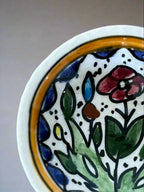 Hand-painted Flower Jewelry Dish