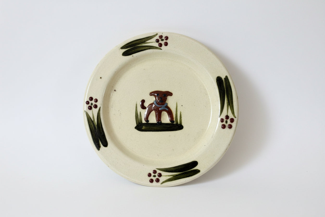Folk Art Decorative Plate