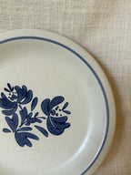 Floral Vintage Display Plate