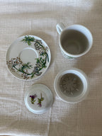 4-piece French Botanical Tea Set