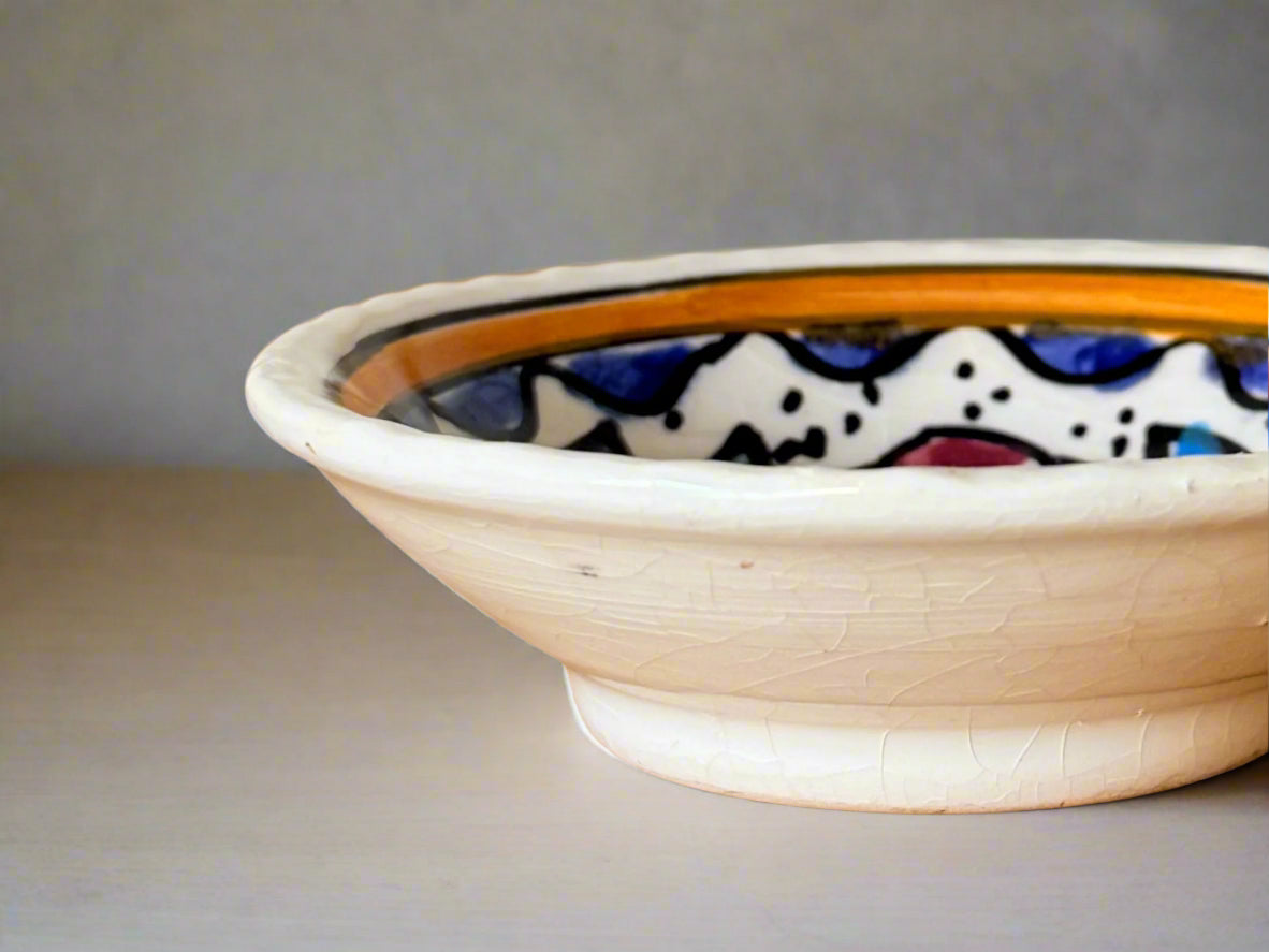 Hand-painted Flower Jewelry Dish