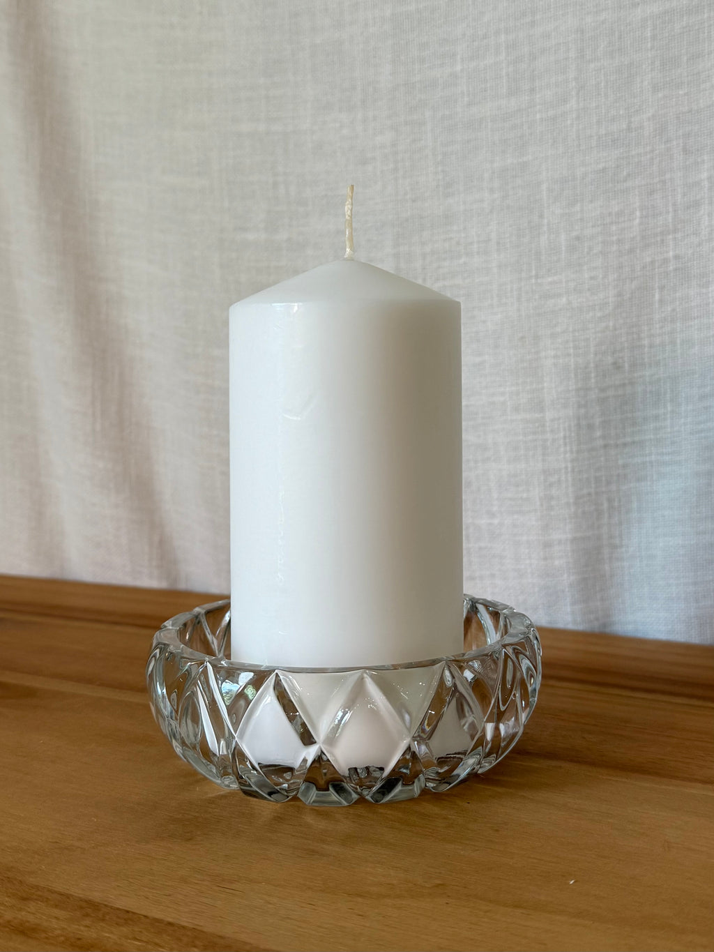 Vintage Crystal Jewelry Dish