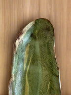 Hand-Molded Ceramic Bowl (Green)