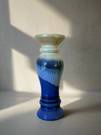 Hand-glazed Ceramic Candle Pillar