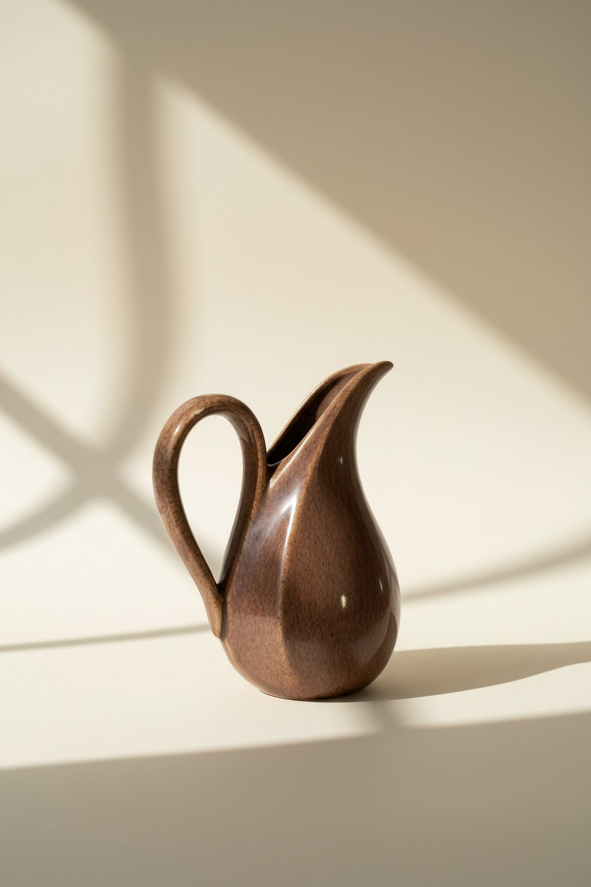 Mid-Century Elongated Spout Mini Pitcher