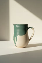 Seafoam Studio Pottery Pitcher Signed