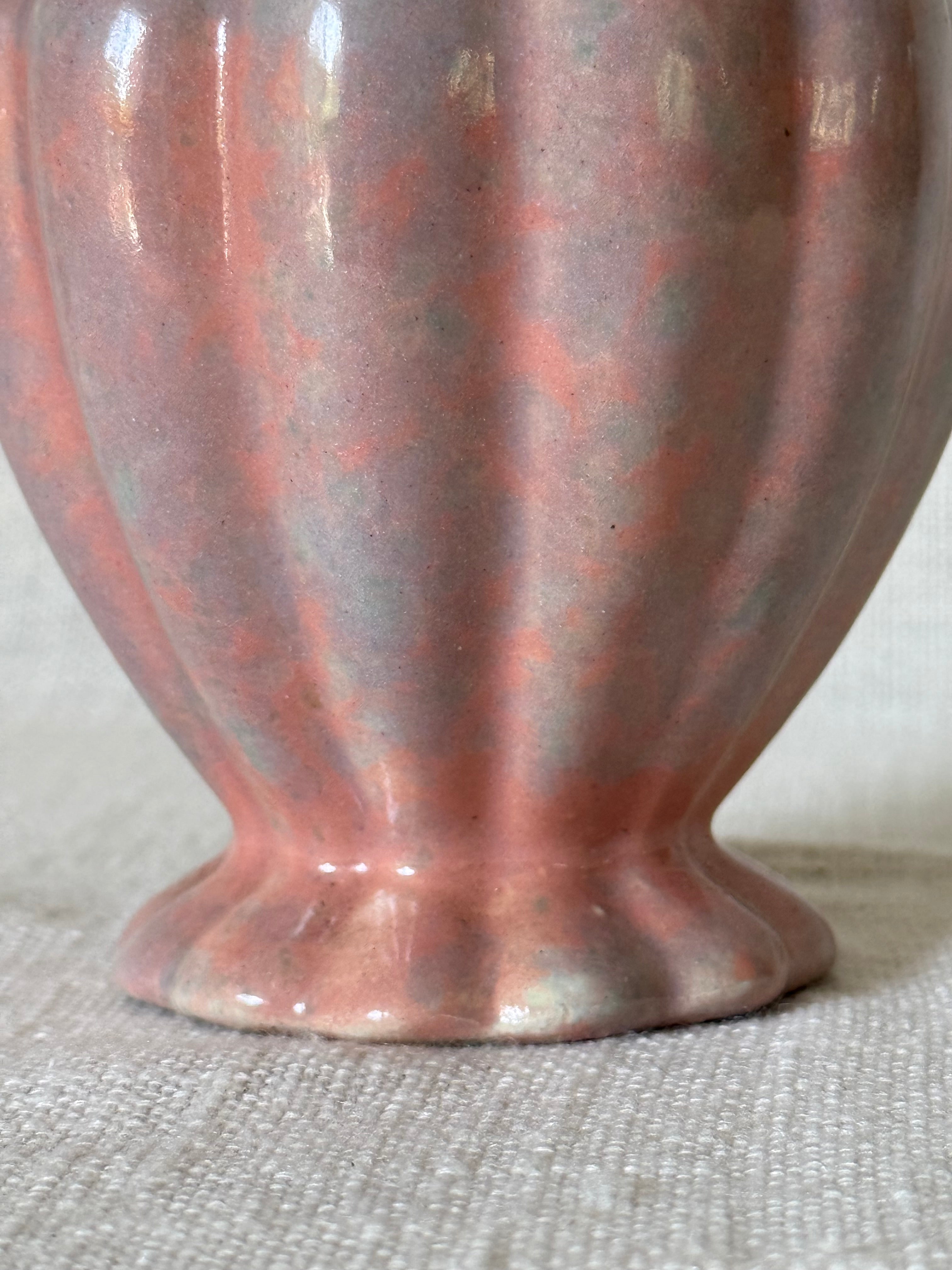 Mid-century Gonder Pottery Pink Mini Pitcher Bud Vase
