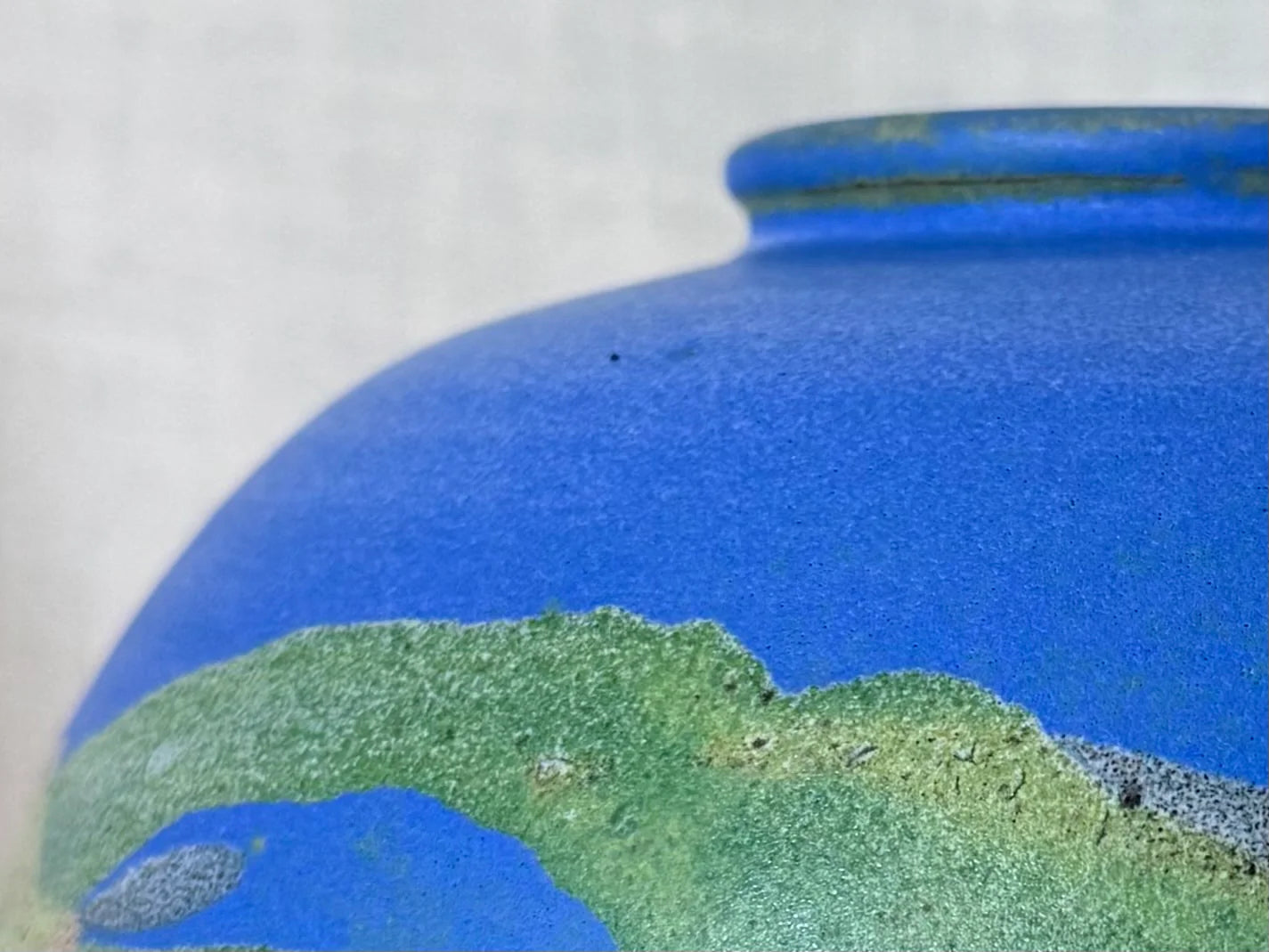 Handmade Clay Landscape Vase