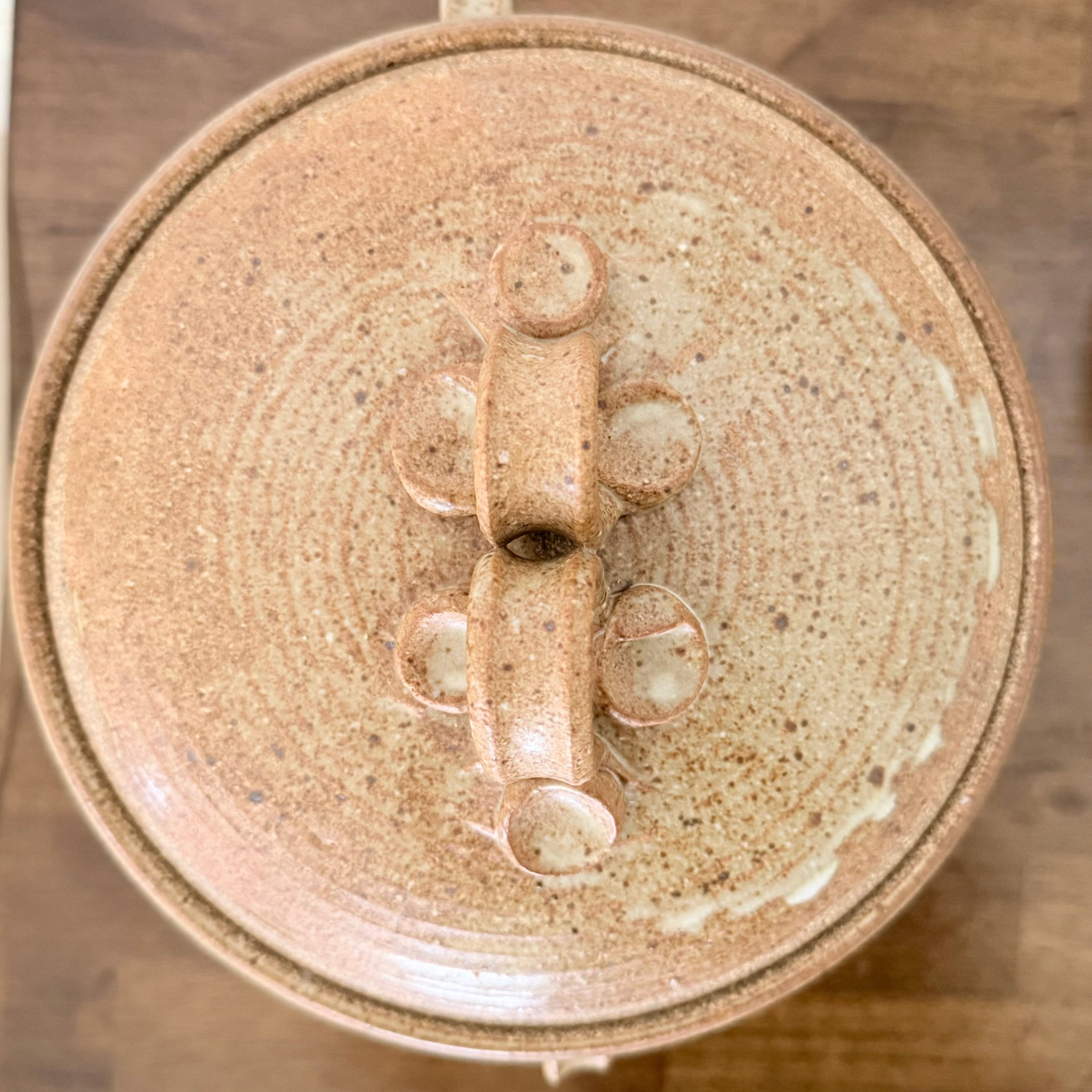 Studio Pottery Jar with Lid