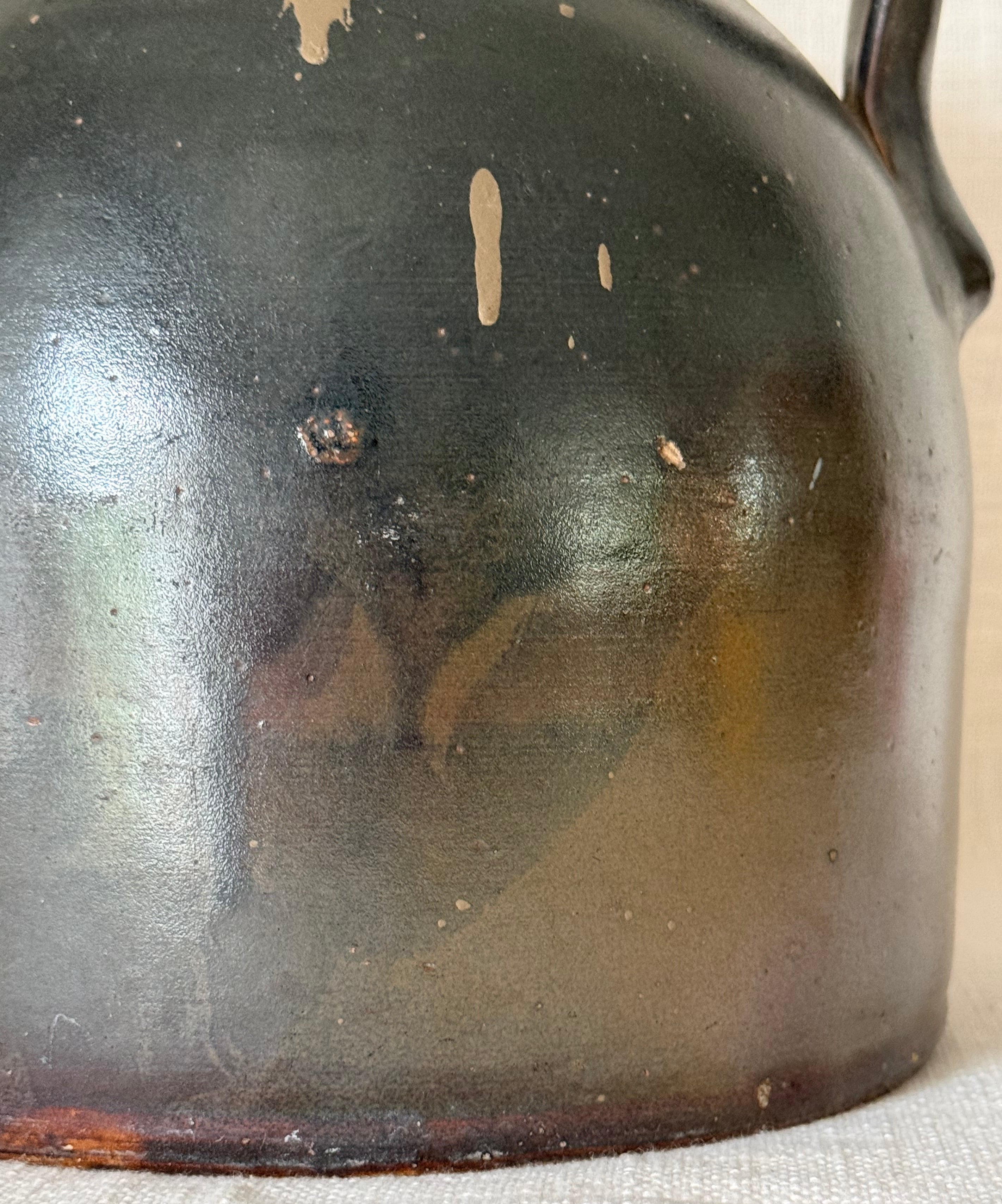 Black Glazed Stoneware Jug (medium)