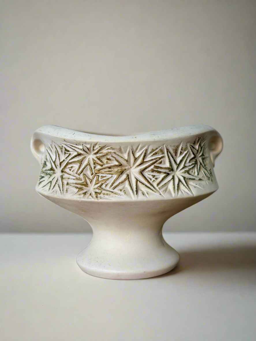 1960s McCoy “Atomic Starburst” Vase/ Planter