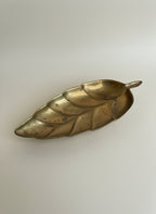 Brass Leaf Catch-all Dish
