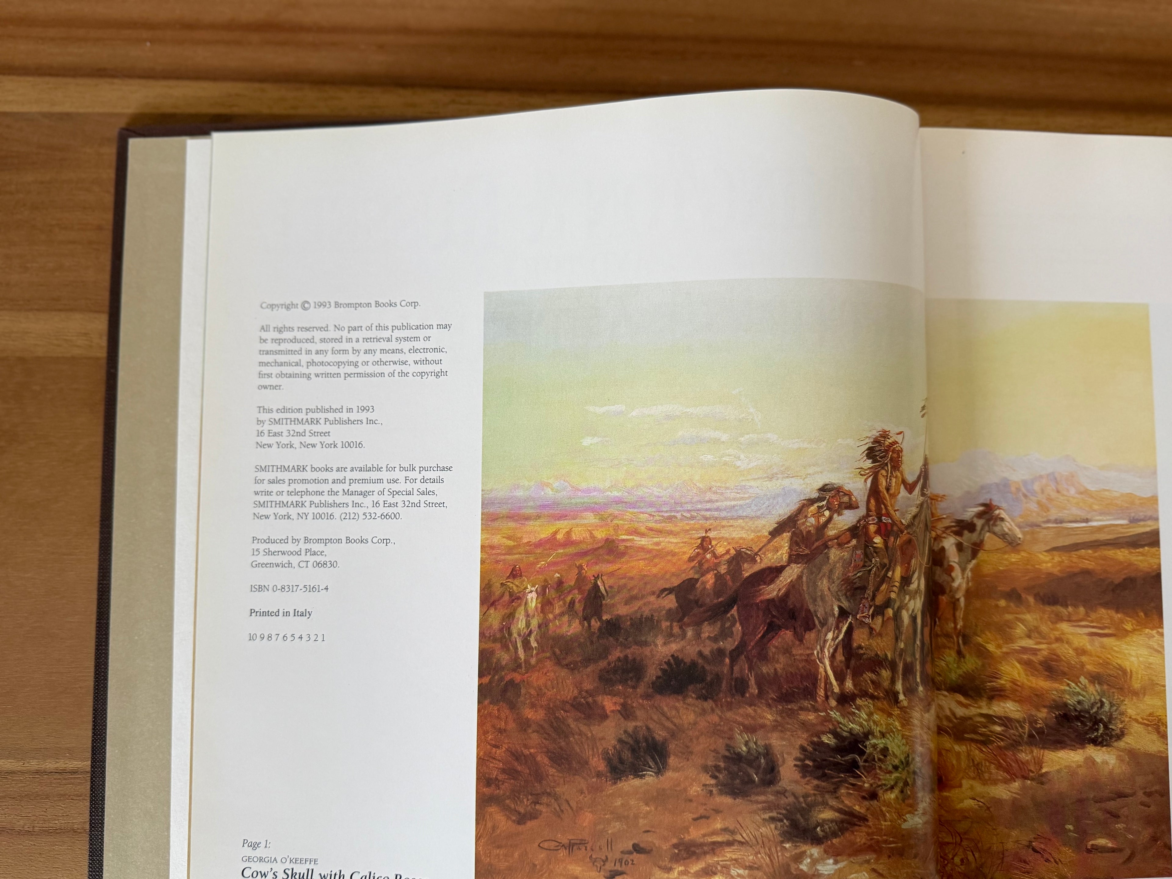 Vintage Art of the American West Book