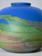 Handmade Clay Landscape Vase