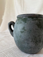 Rustic Green Handmade Vase