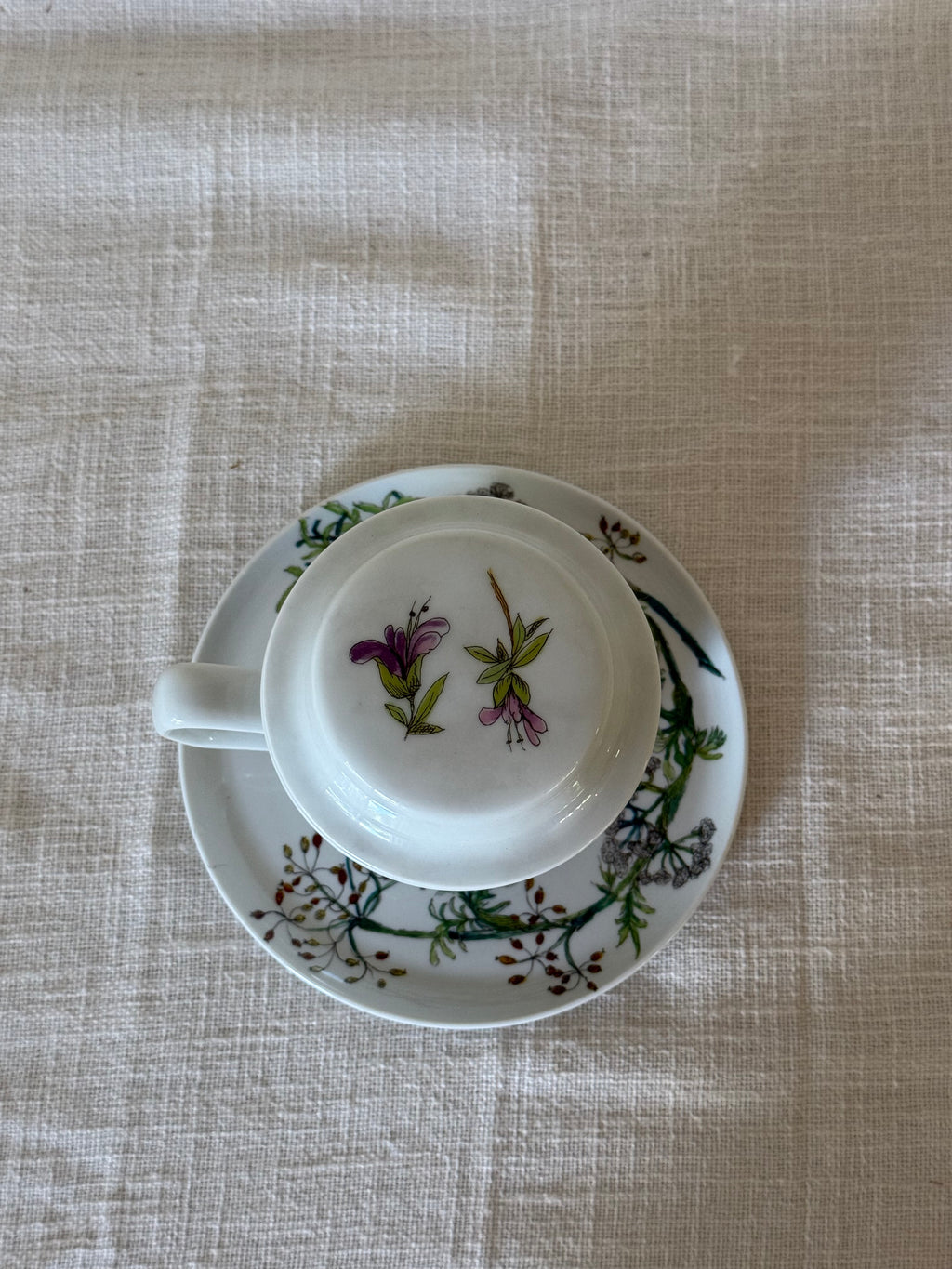 4-piece French Botanical Tea Set