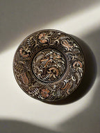 Vintage Etched Copper Plate