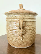 Studio Pottery Jar with Lid