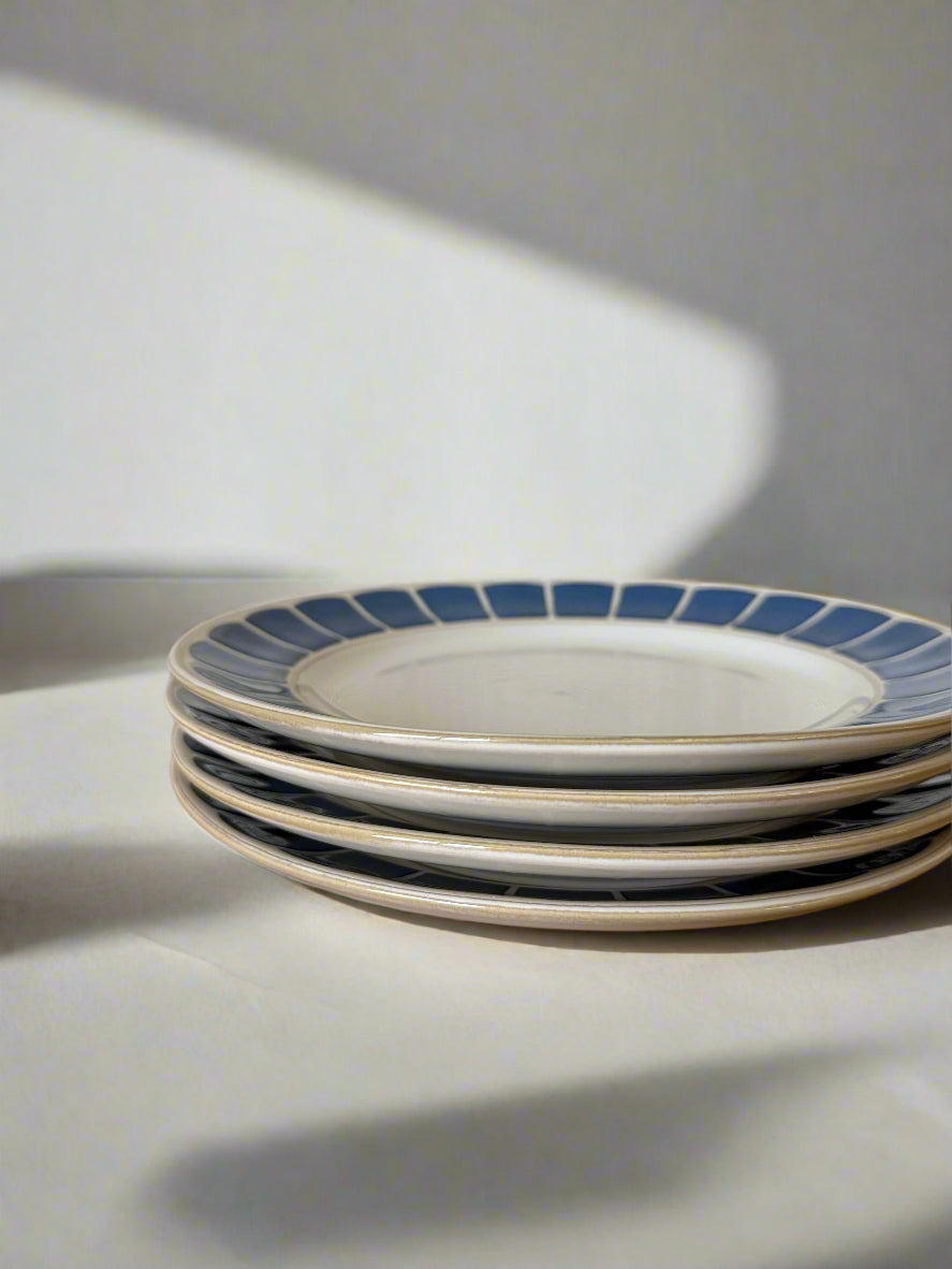 Vintage 'Blaise Cobalt' Salad Plates (set of 4)