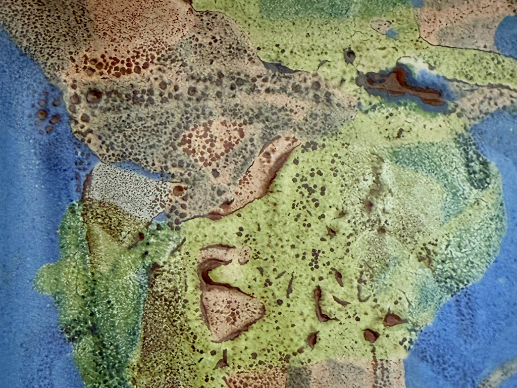 Hand-molded Clay Platter