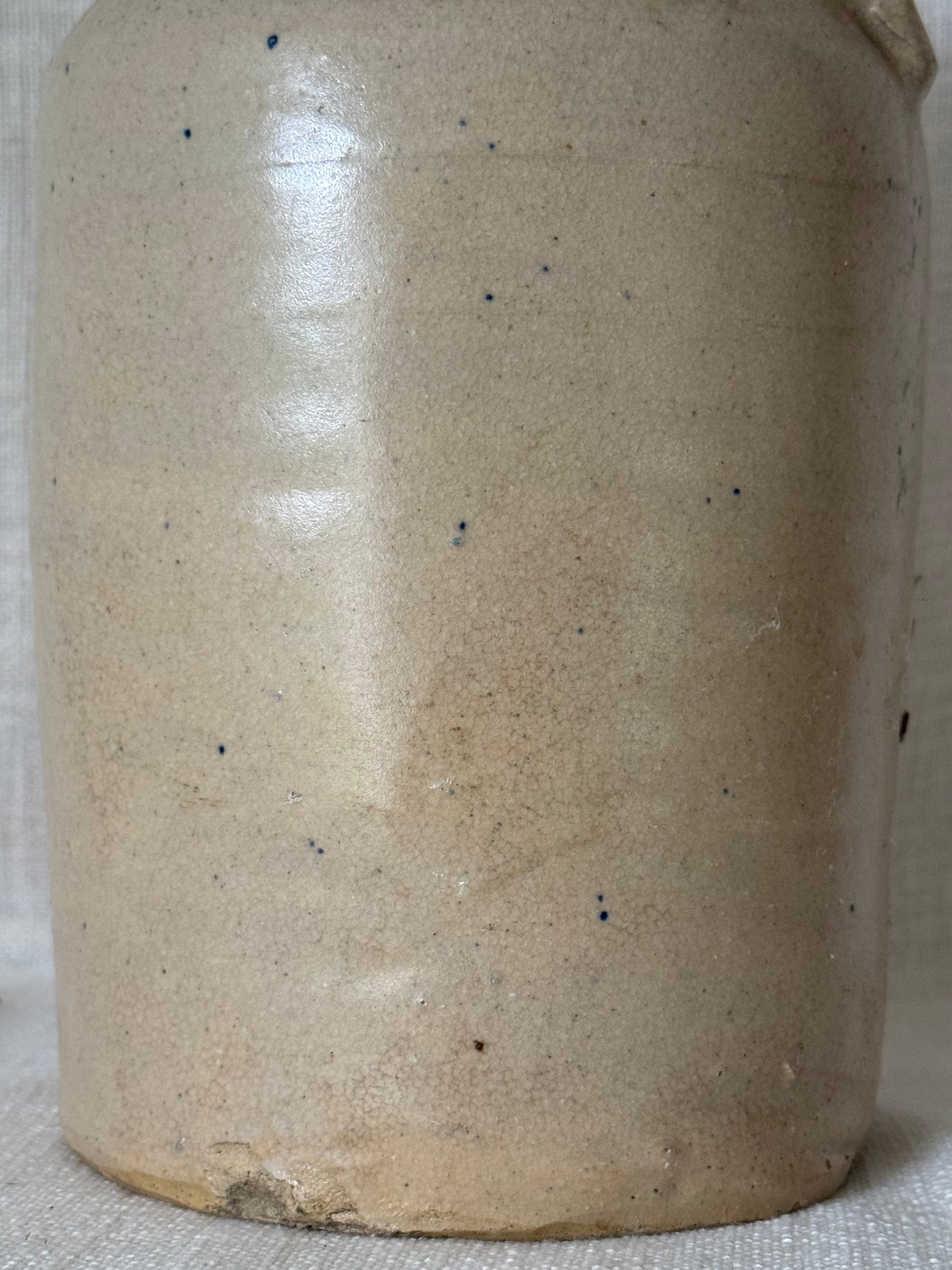 Greige Glazed Stoneware Jug (small)