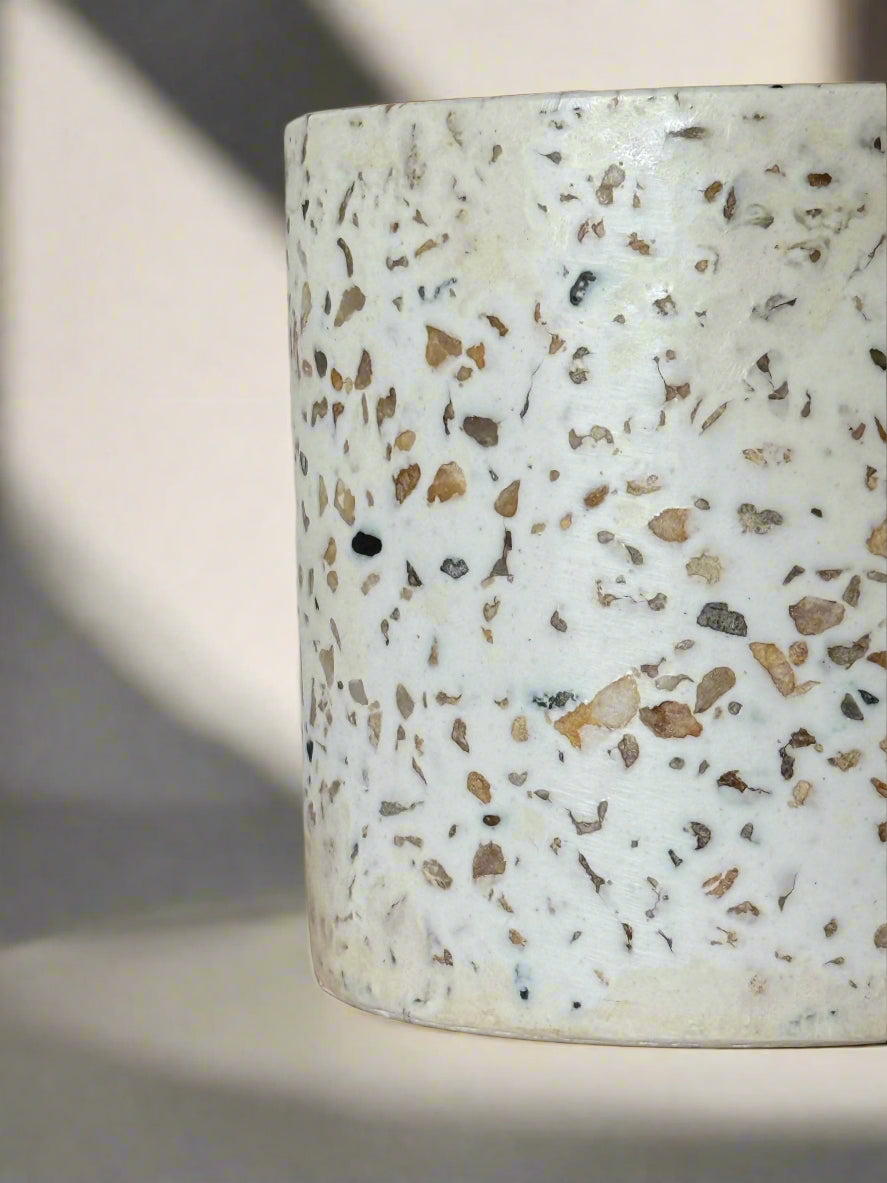 Hand-poured Terrazzo Miniature Container