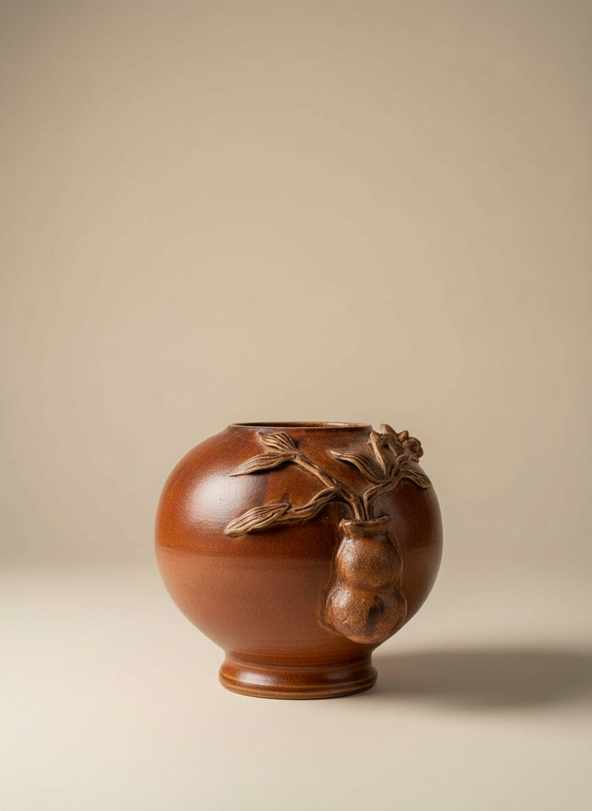 Hand-crafted Studio Blooming Floral Vase