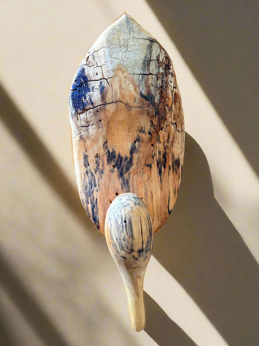 Hand-widdled Wooden Duck