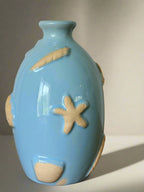 Periwinkle Coastal Bud Vase