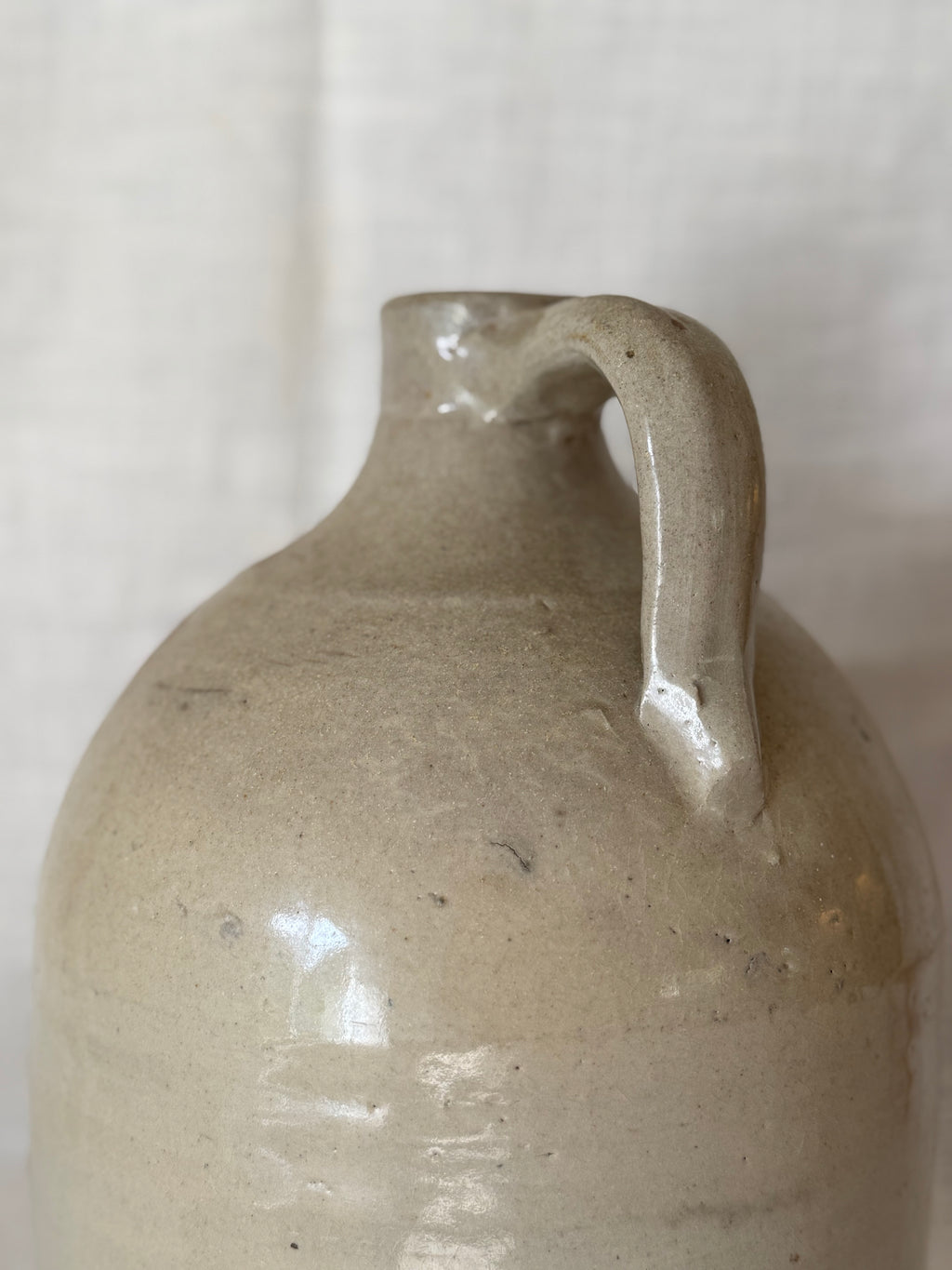 Greige Stonewear Jug (large)