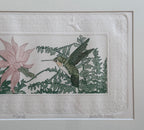Original Judith Hall “Hummingbird Haven II” Etching 41/275