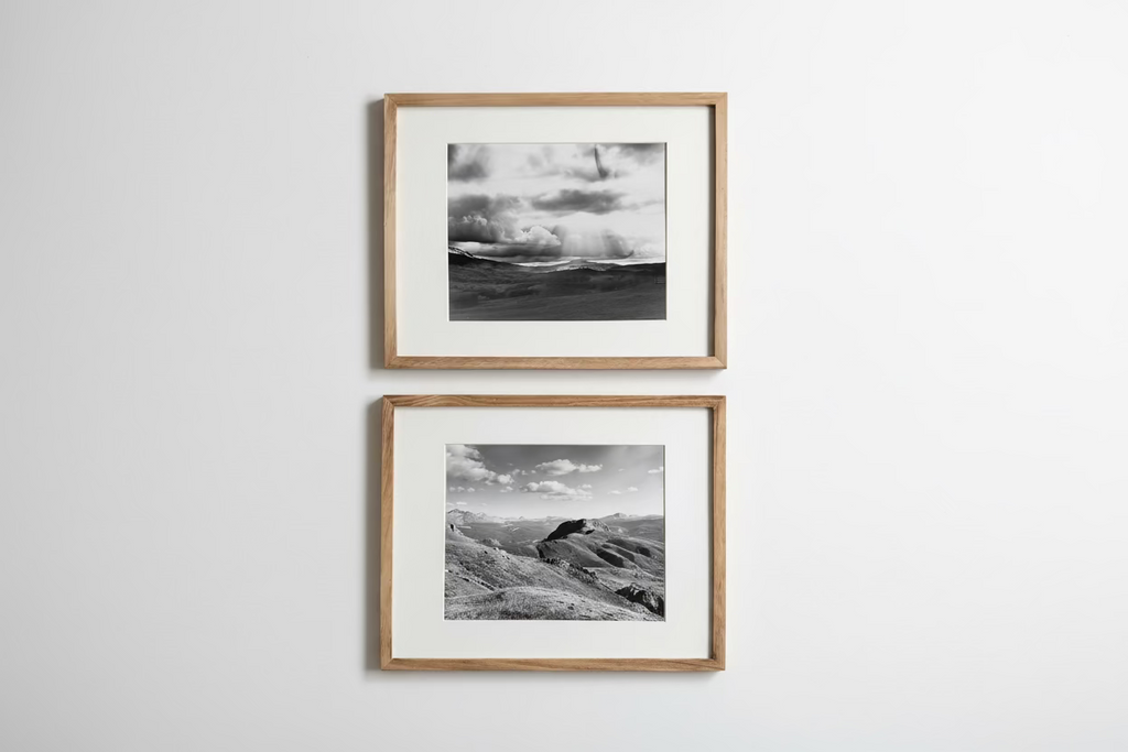 Framed Original Film Photographs of Skyline Ranch, Colorado (set of 2)