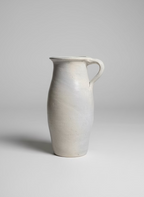 Greige Swirl Studio Floral Pitcher