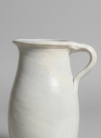 Greige Swirl Studio Floral Pitcher