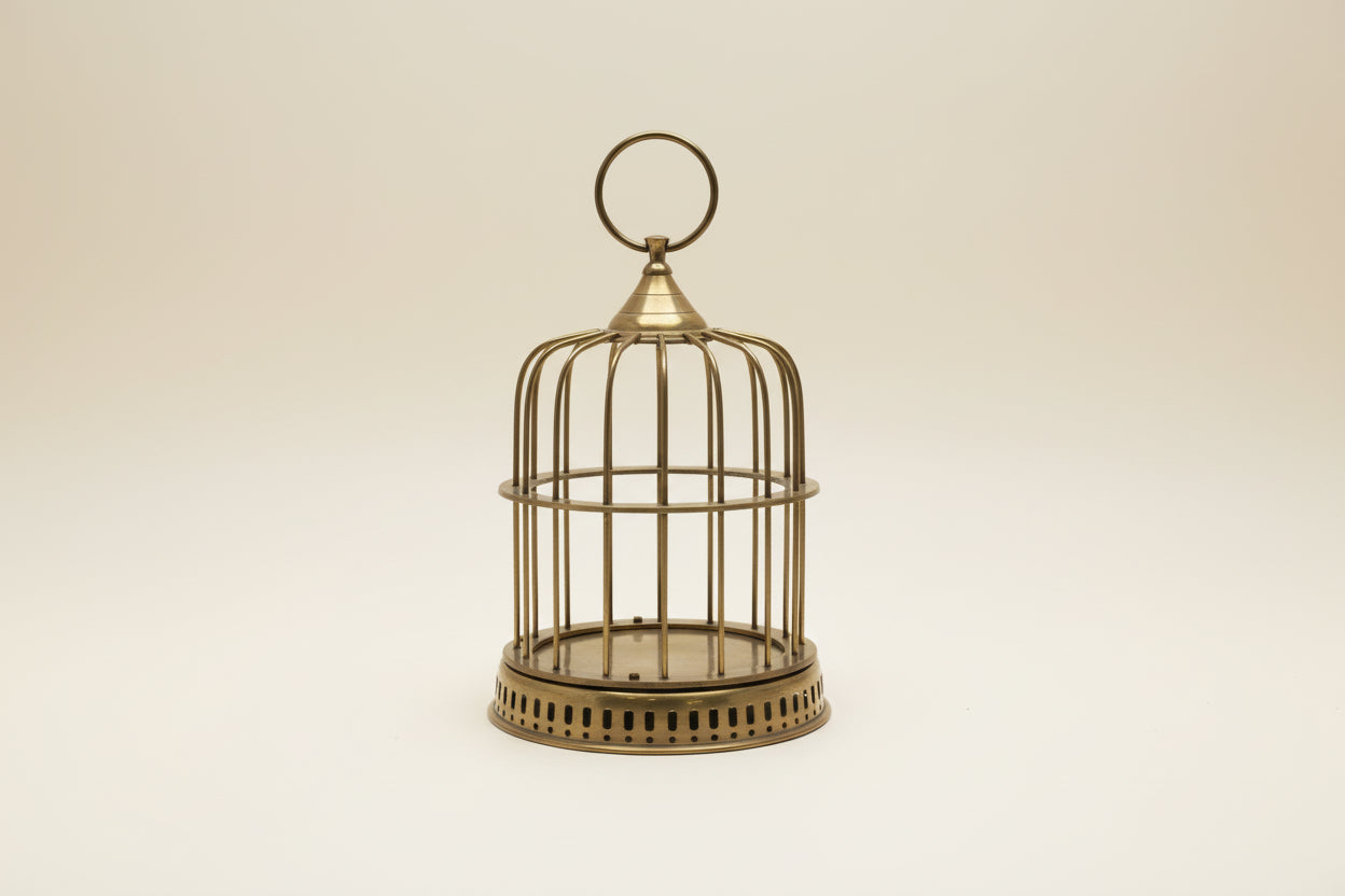 Decorative Brass Bird Cage